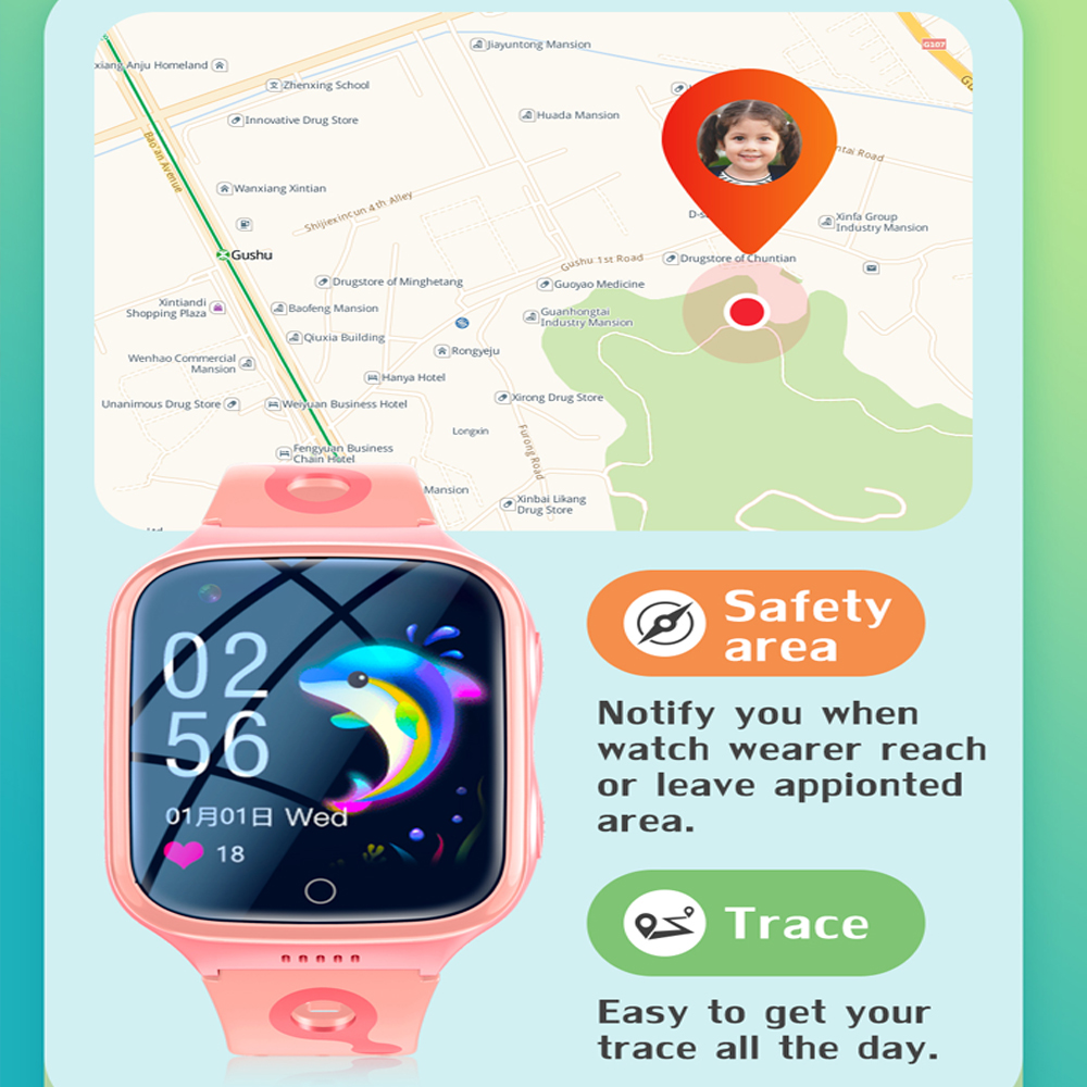 4G Smart Watch Kids GPS WiFi V - مراجعة Smartwatch Watches For Kid Boy With Alarm وسعره