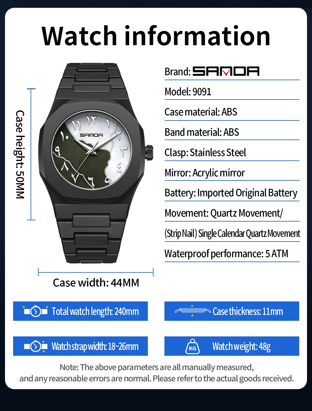 SANDA new fashionable quartz w - مراجعة Smartwatch New Watches For Women وسعره