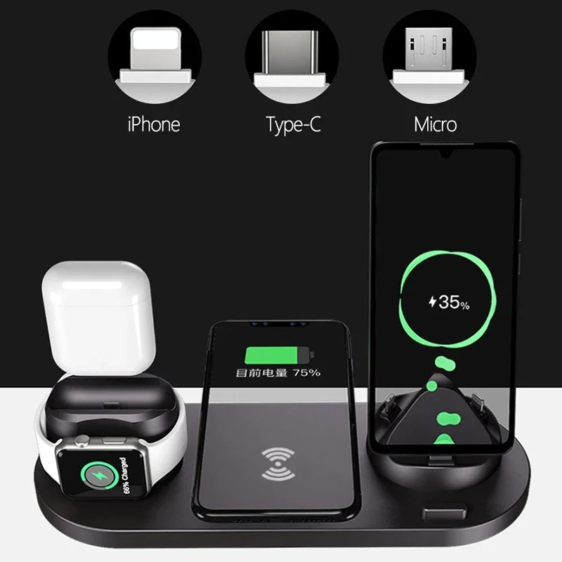 Fast Wireless Charger 6 in 1 C - مراجعة Watch Xs8 وسعره