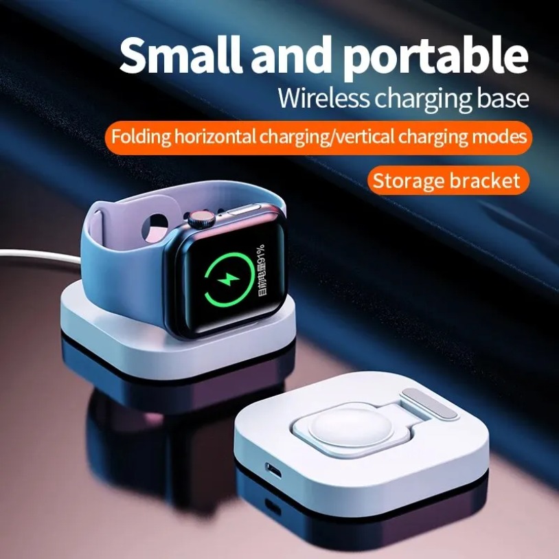 Portable Fast Charging Base Br - مراجعة Smartwatch Apple Watch وسعره
