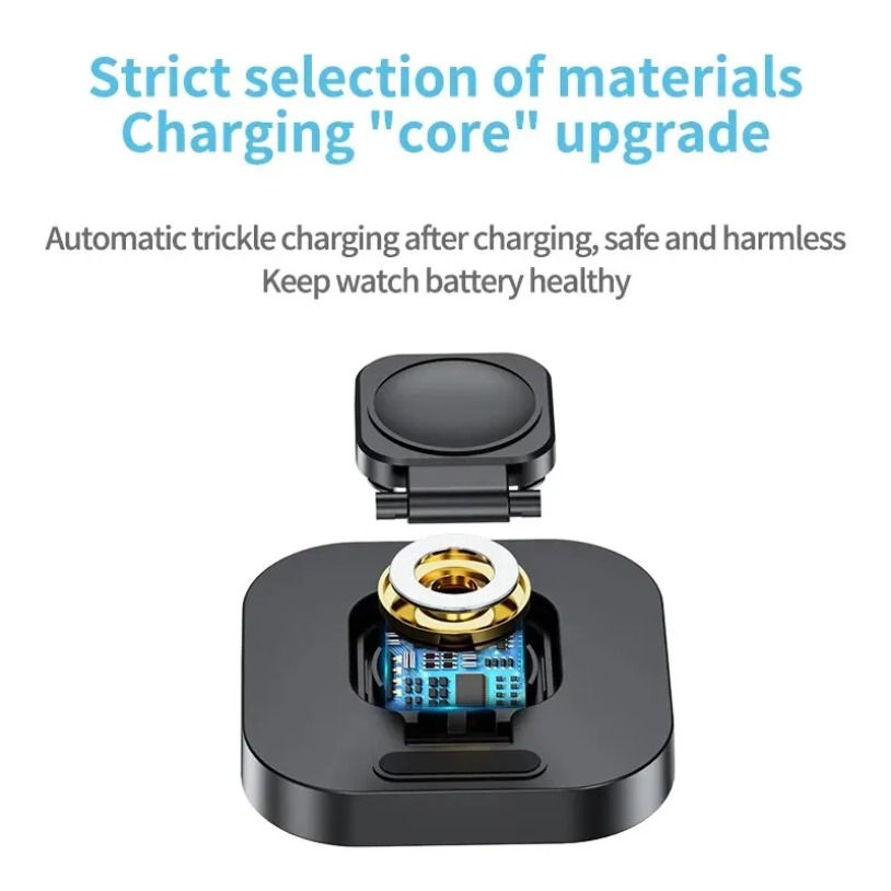 Portable Fast Charging Base Br - مراجعة Smartwatch Apple Watch وسعره