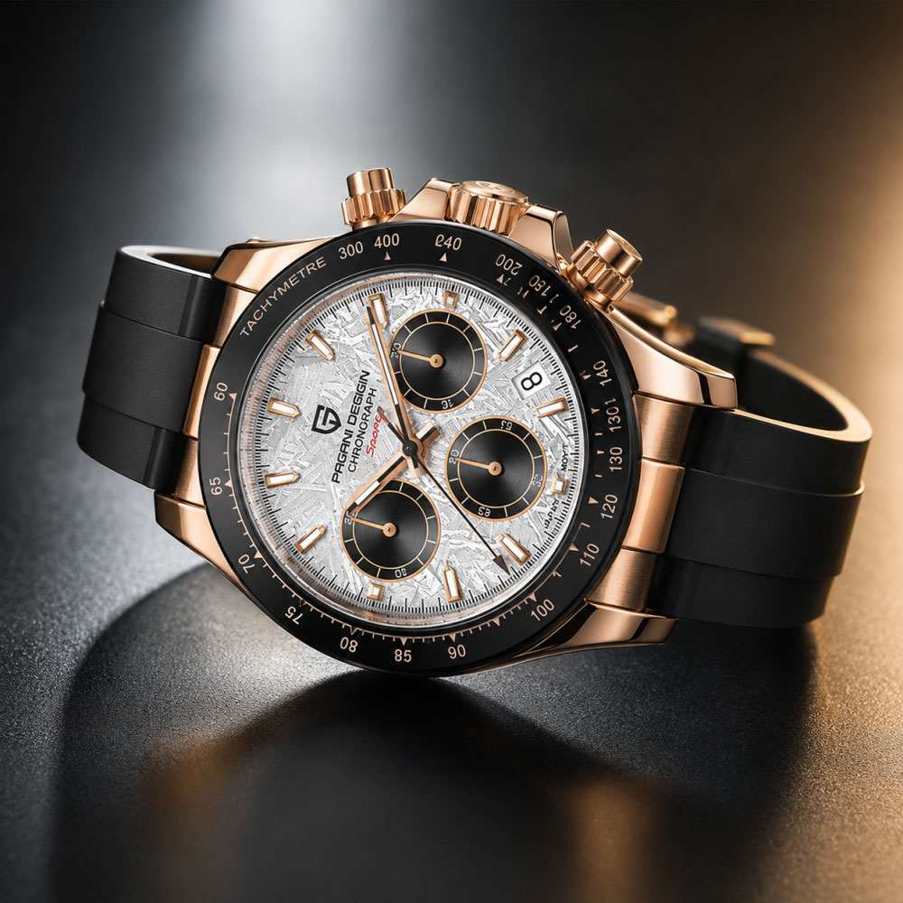 PAGANI DESIGN New VK63 Quartz  - مراجعة Anti-Magnetic Watch وسعره