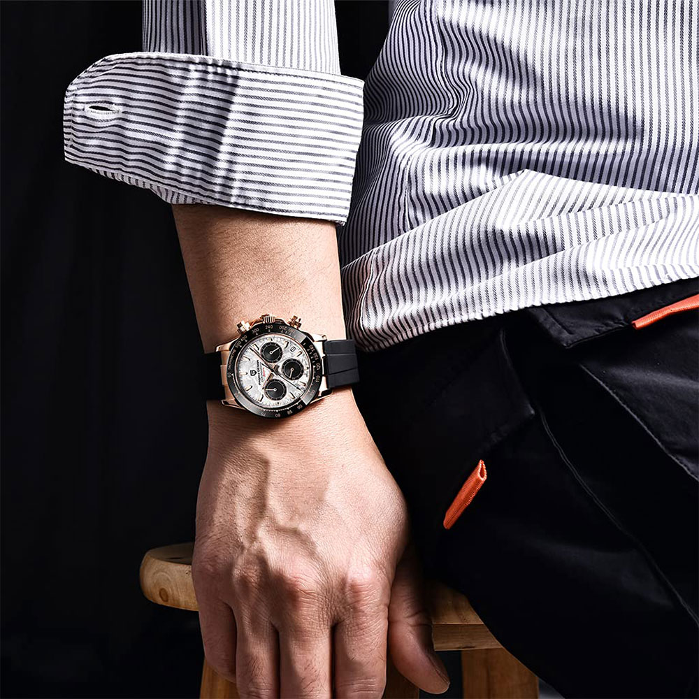 PAGANI DESIGN New VK63 Quartz  - مراجعة Anti-Magnetic Watch وسعره