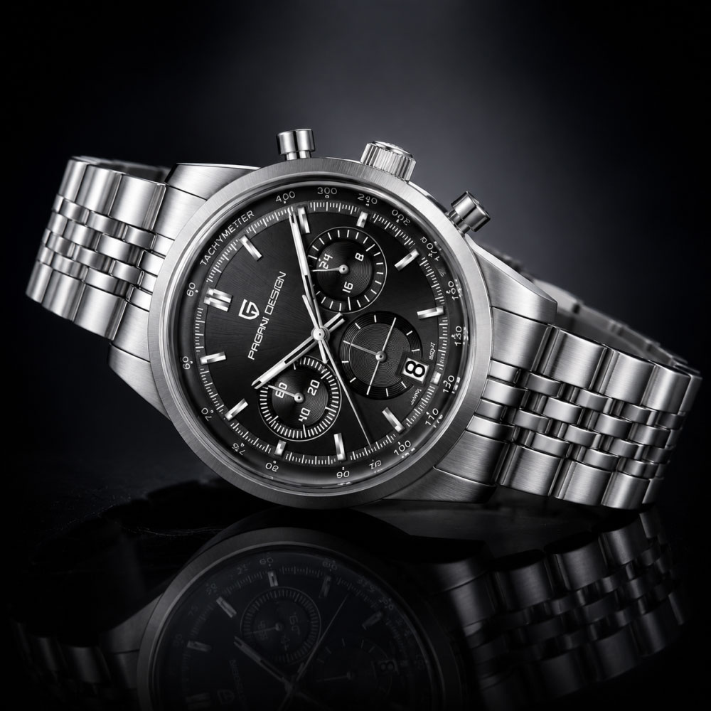 PAGANI DESIGN Men Quartz Watch - مراجعة Anti-Magnetic Watch وسعره