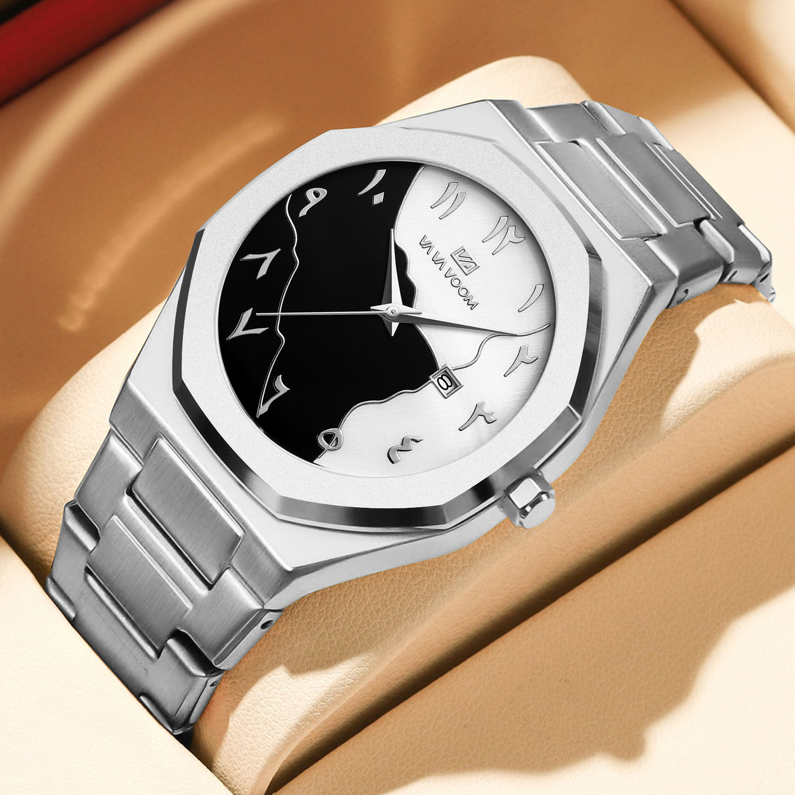 Top Brand Men Watch Marble Dia - مراجعة Smartwatch Watches Brands For Men وسعره