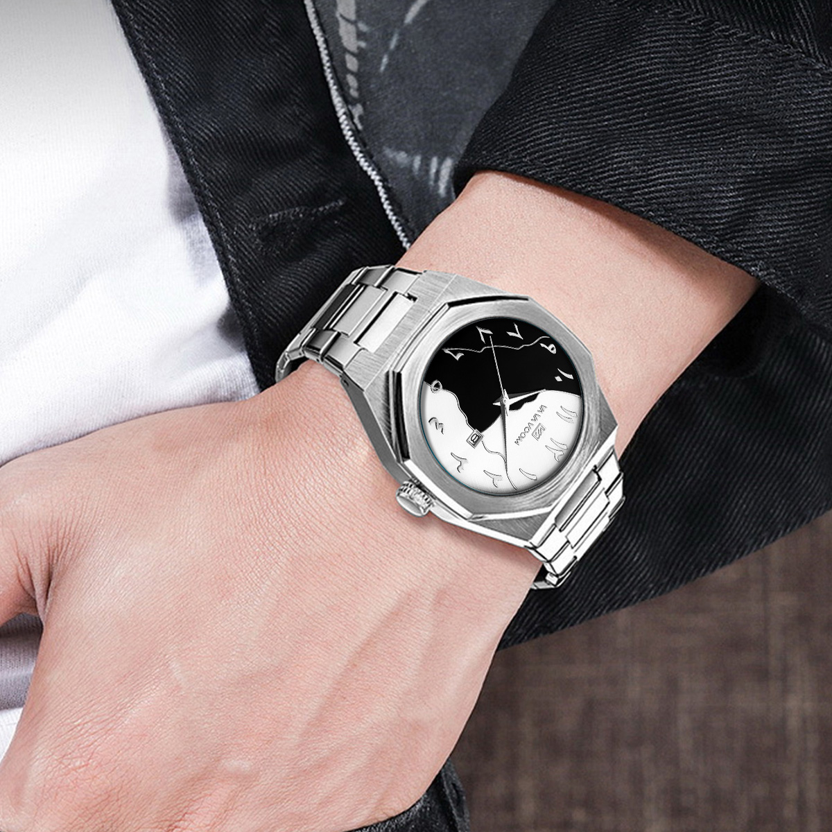 Top Brand Men Watch Marble Dia - مراجعة Smartwatch Watches Brands For Men وسعره