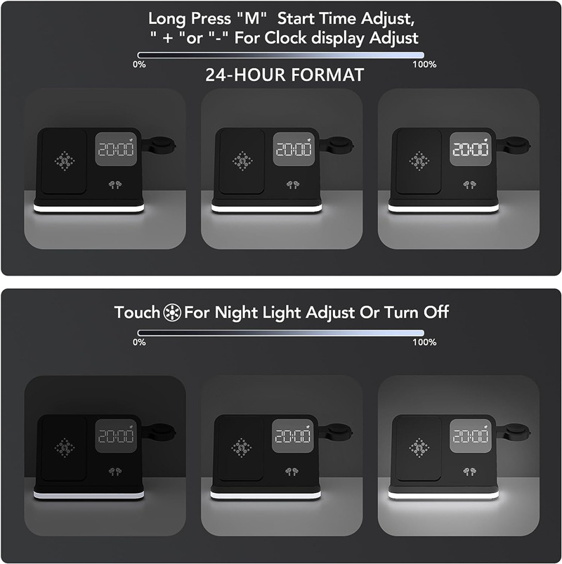Wireless Charger Stand For iPh - مراجعة Smartwatch Apple Watch وسعره