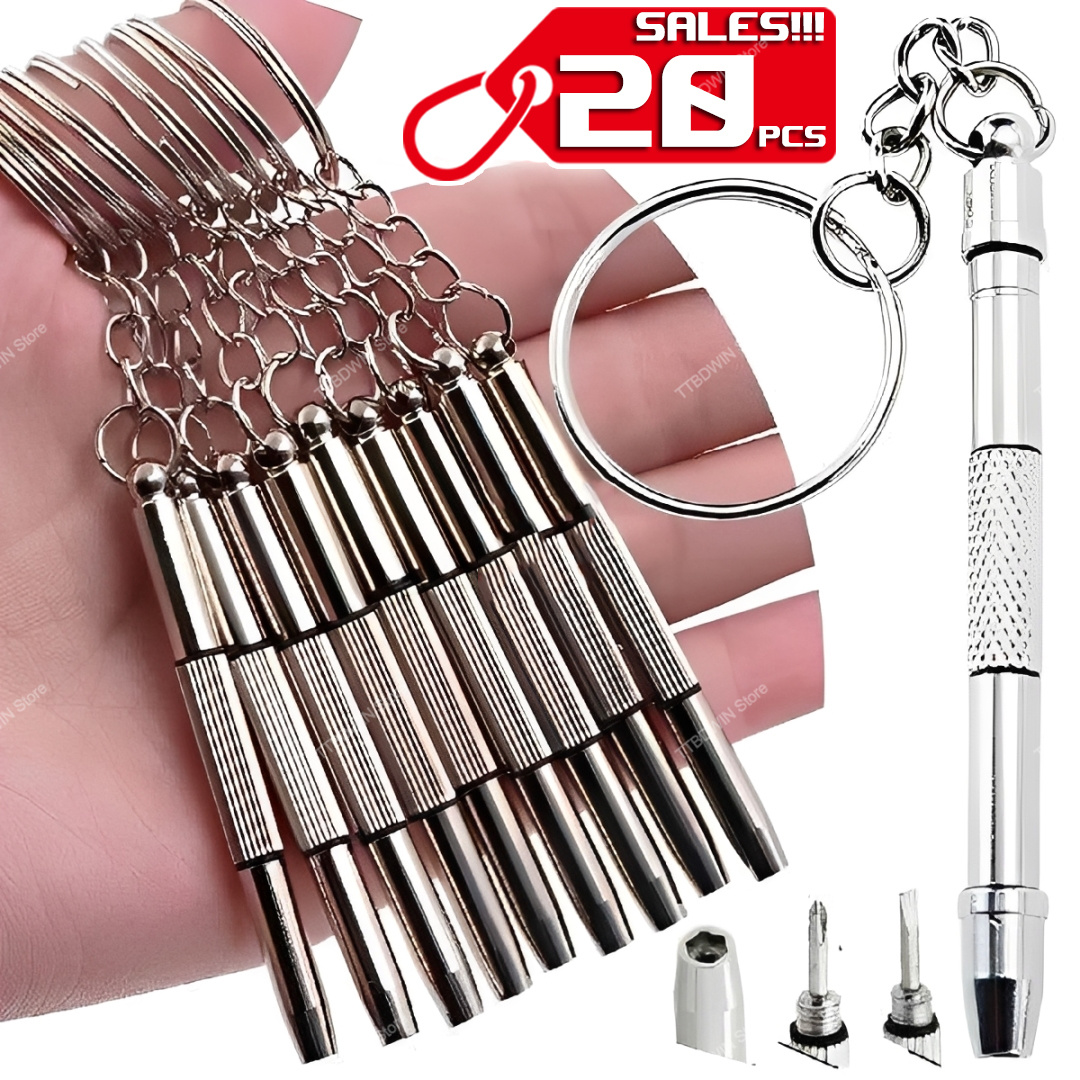1~20Pcs Mini Hand Glasses Scre - مراجعة Watchmaker Screwdriver وسعره