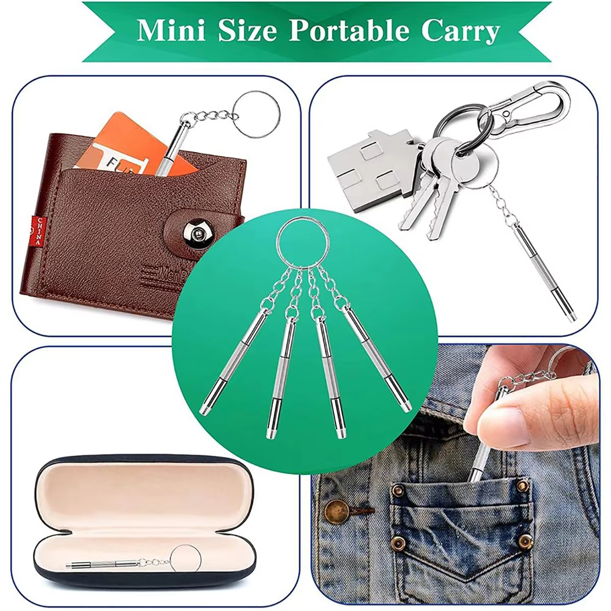 1~20Pcs Mini Hand Glasses Scre - مراجعة Watchmaker Screwdriver وسعره