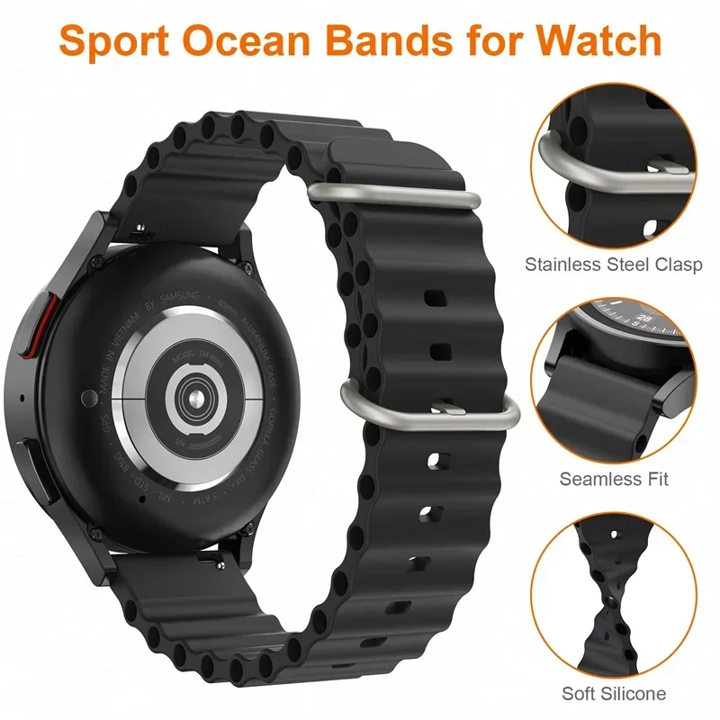 20mm 22mm Correa For Huawei GT - مراجعة Tide Watch Surf وسعره