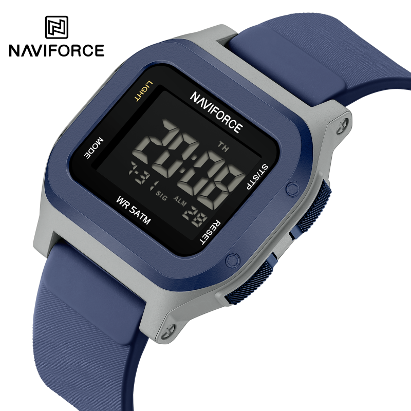 NAVIFORCE NF7137 Sport Waterpr - مراجعة Tide Watch Surf وسعره