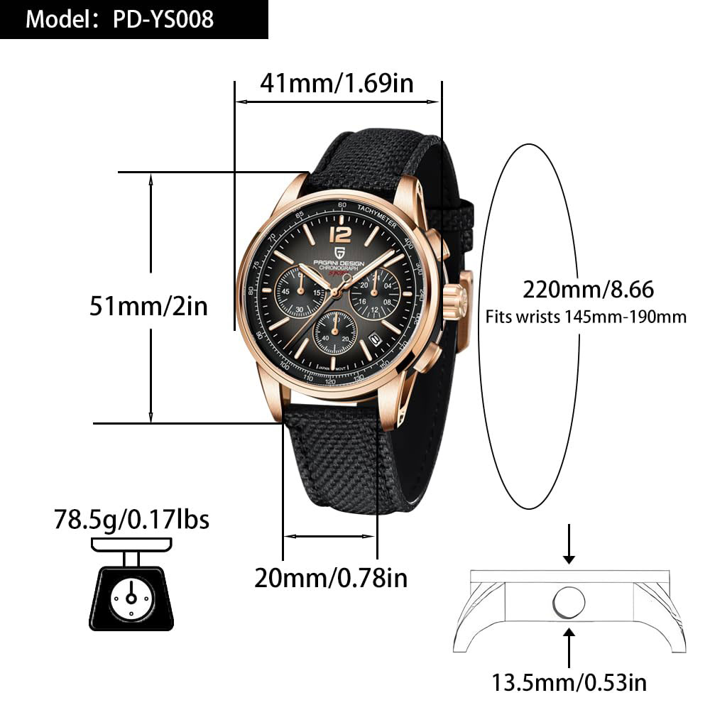 PAGANI DESIGN New Mens Watch 4 - مراجعة Anti-Magnetic Watch وسعره