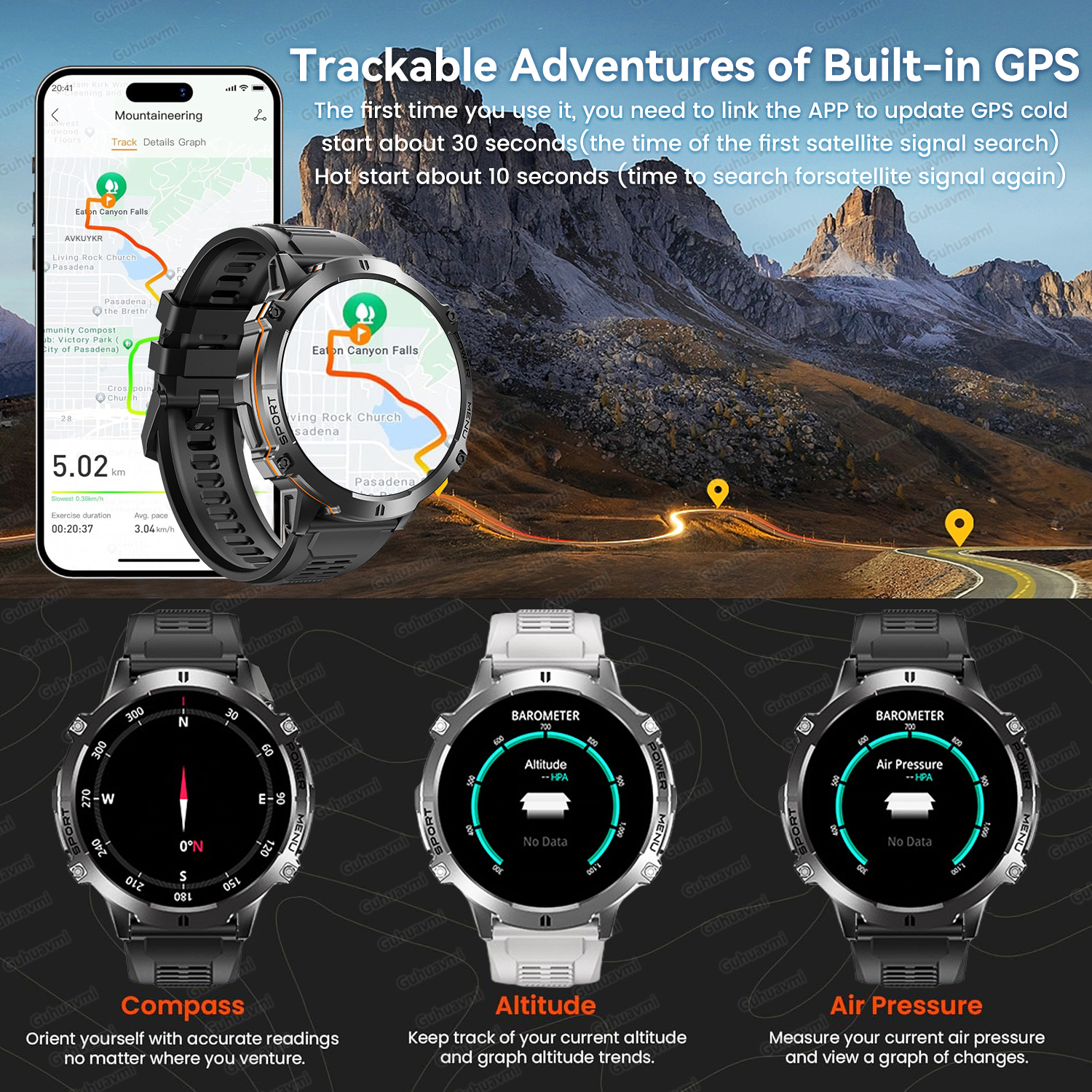 2026 New Men Outdoor GPS Smart - مراجعة Timex Watches Smartwatch وسعره