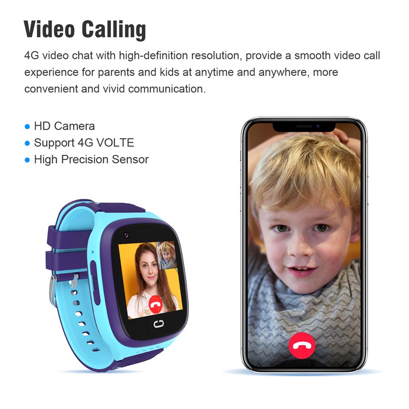 Phone watch android 4G GPS nan - مراجعة Smartwatch Watches For Kid Boy With Alarm وسعره