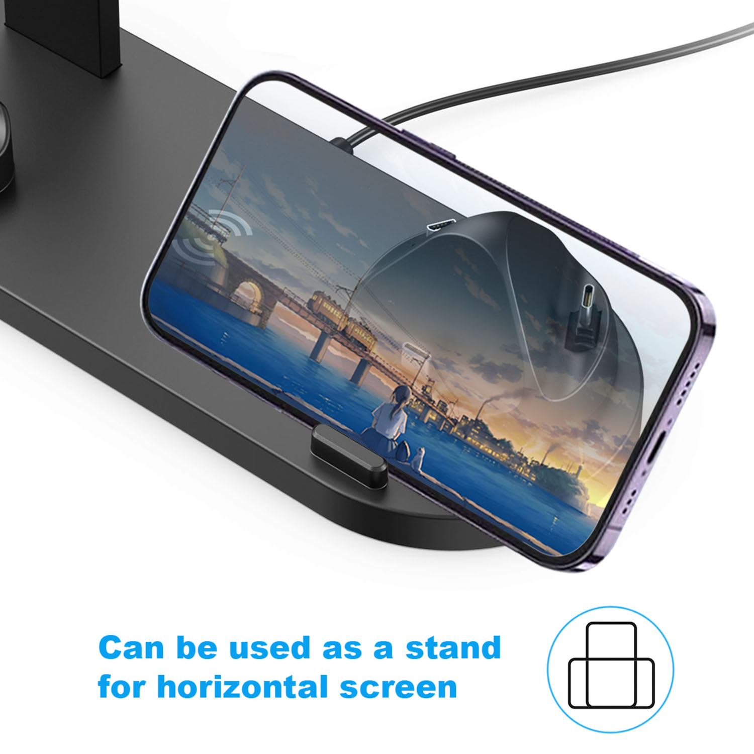 7 in 1 Wireless Chargers Stand - مراجعة Smartwatch Apple Watch وسعره