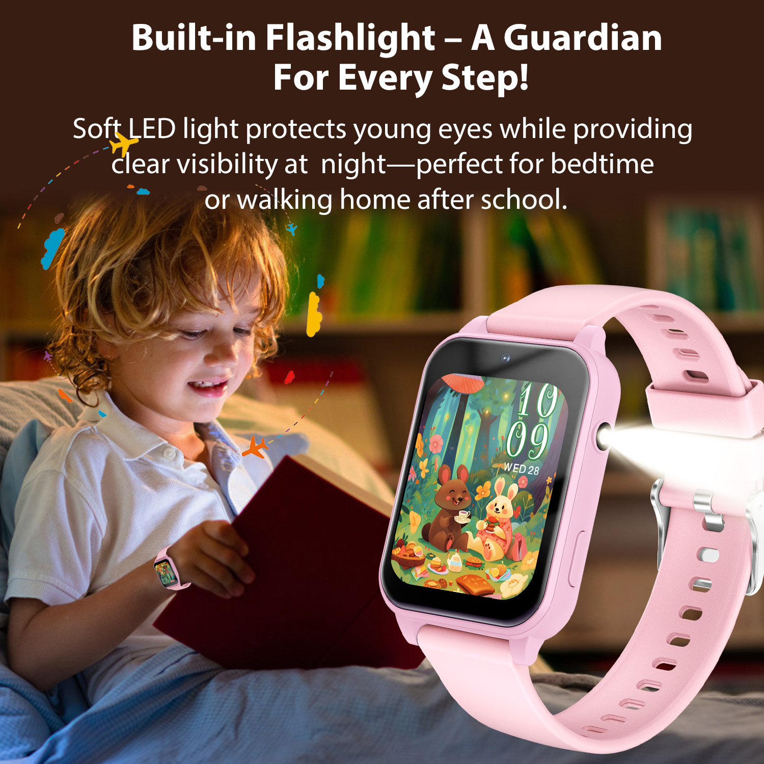 2026 New Children's Smart Watc - مراجعة Smartwatch Watches For Kid Boy With Alarm وسعره