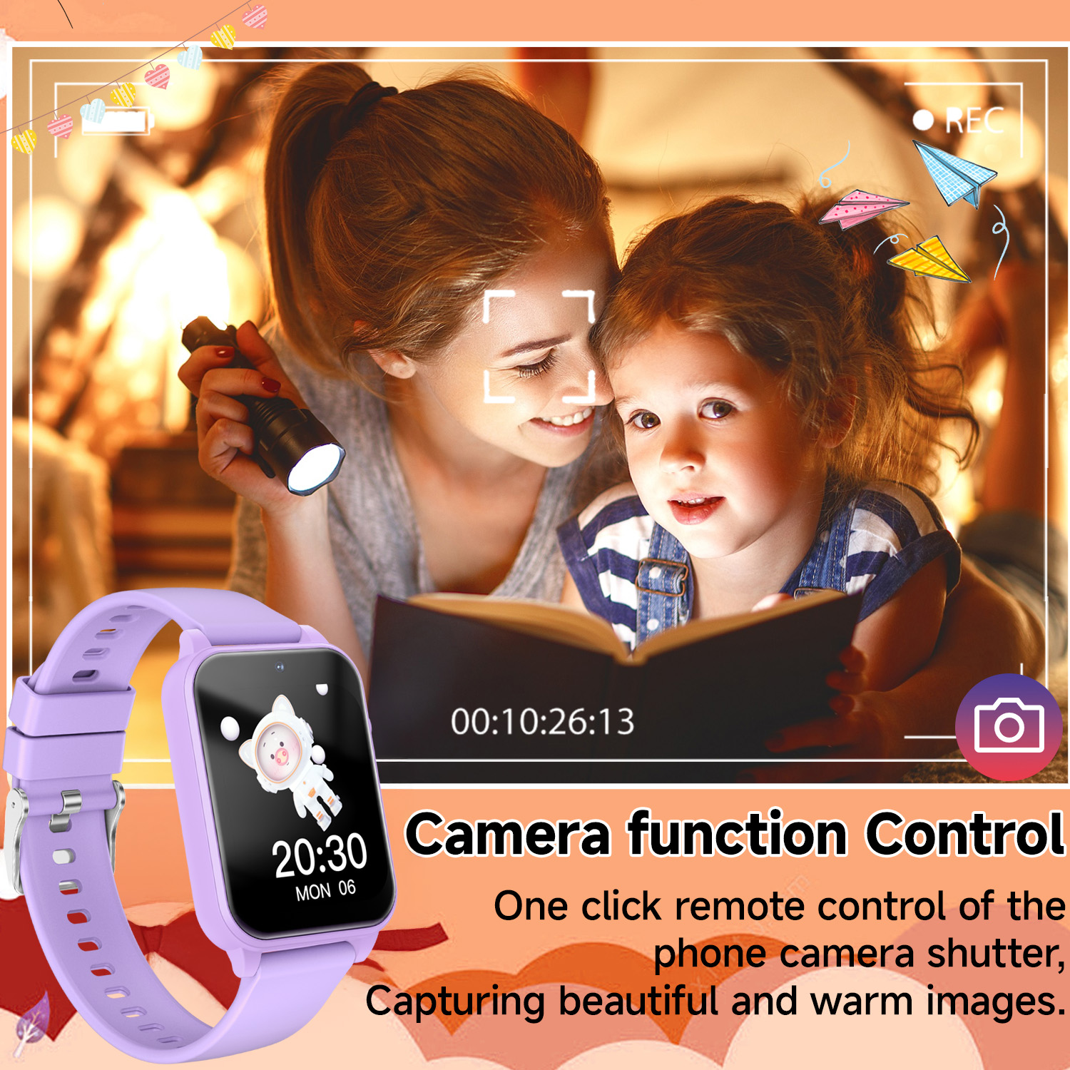 2026 New Children's Smart Watc - مراجعة Smartwatch Watches For Kid Boy With Alarm وسعره