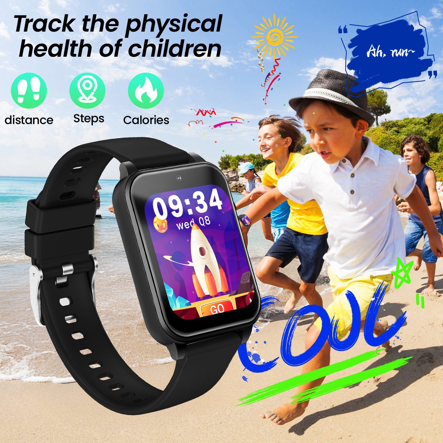 2026 New Children's Smart Watc - مراجعة Smartwatch Watches For Kid Boy With Alarm وسعره