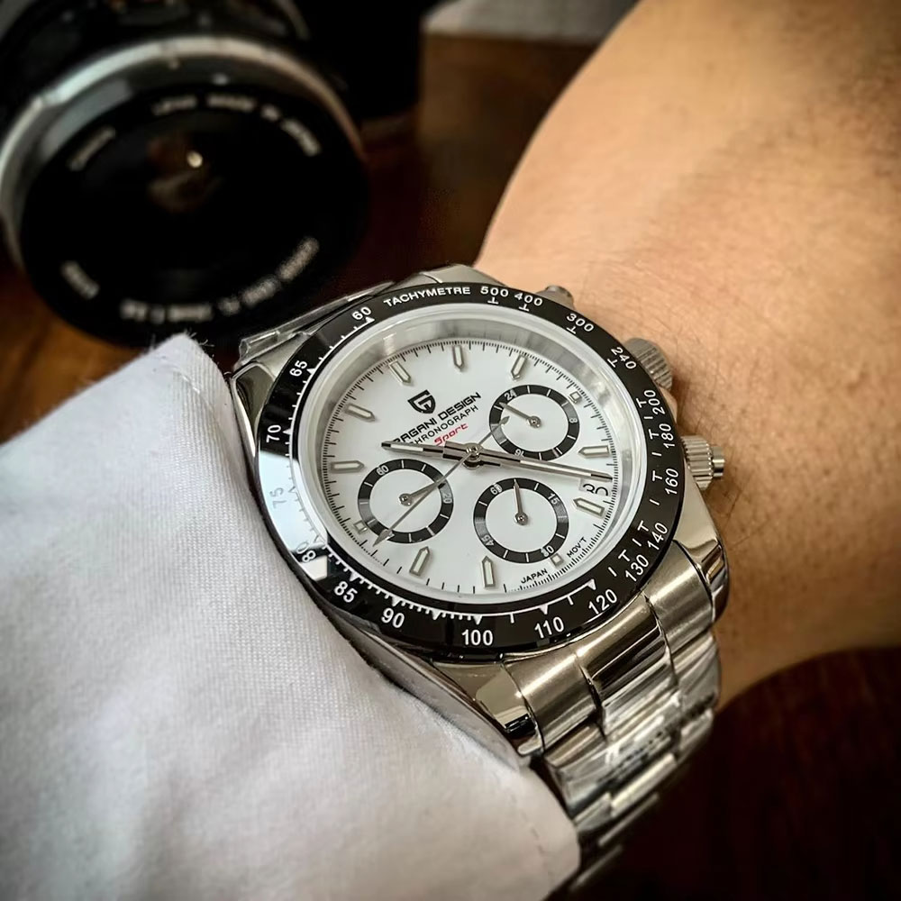PAGANI DESIGN Top Men Business - مراجعة Anti-Magnetic Watch وسعره