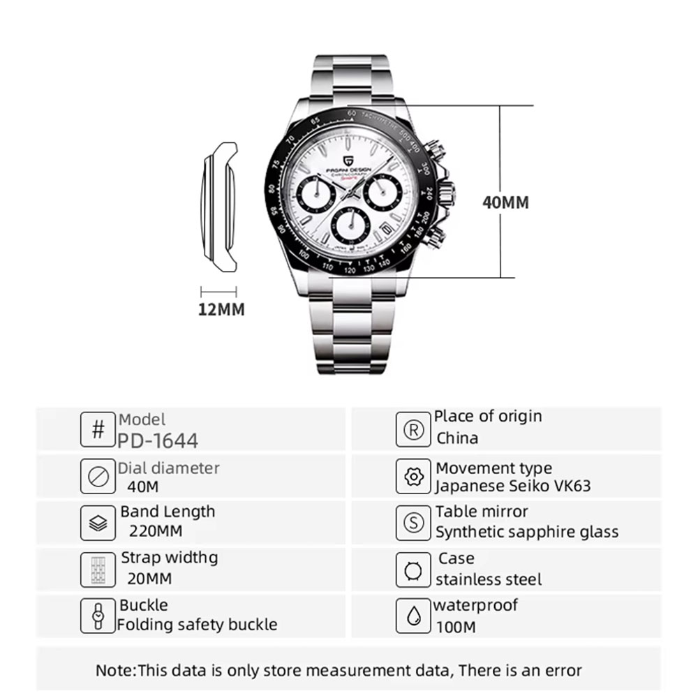 PAGANI DESIGN Top Men Business - مراجعة Anti-Magnetic Watch وسعره
