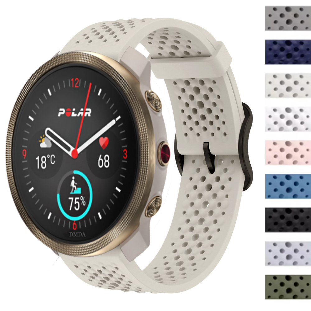 22mm Silicone Strap For Polar  - مراجعة Titan Watches Smartwatch وسعره