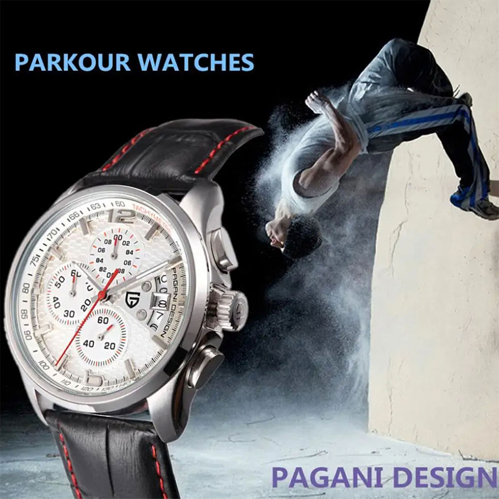 PAGANI DESIGN New PD-3306 Chro - مراجعة Anti-Magnetic Watch وسعره