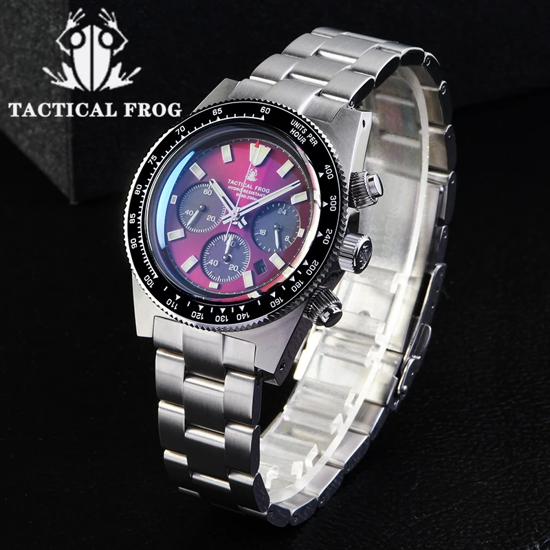Tactical Frog Chronograph Watc - مراجعة Tide Watch Surf وسعره