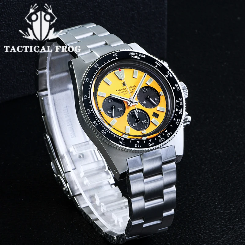 Tactical Frog Chronograph Watc - مراجعة Tide Watch Surf وسعره