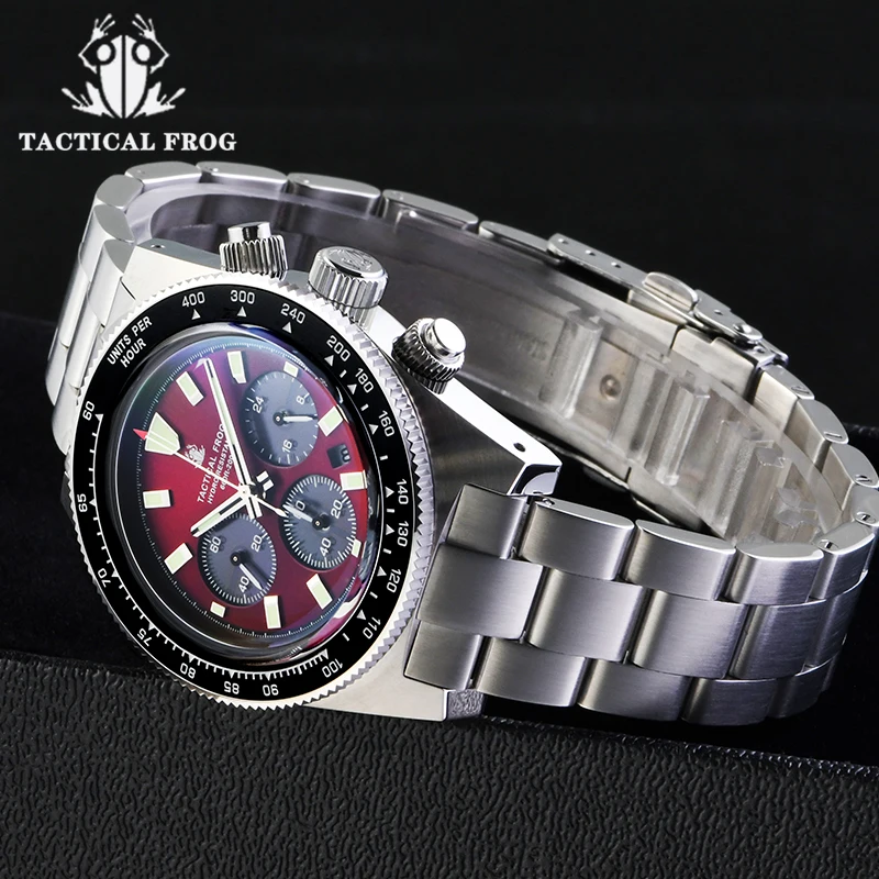 Tactical Frog Chronograph Watc - مراجعة Tide Watch Surf وسعره