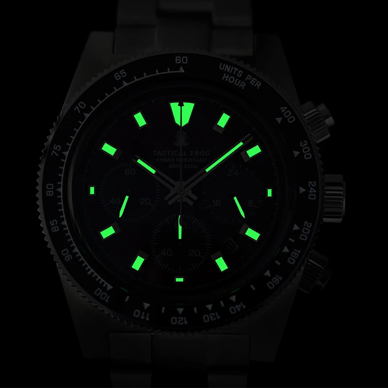 Tactical Frog Chronograph Watc - مراجعة Tide Watch Surf وسعره