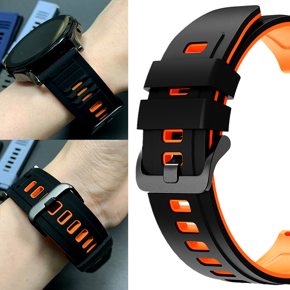 22mm Silicone Wrist Strap For  - مراجعة Titan Watches Smartwatch وسعره