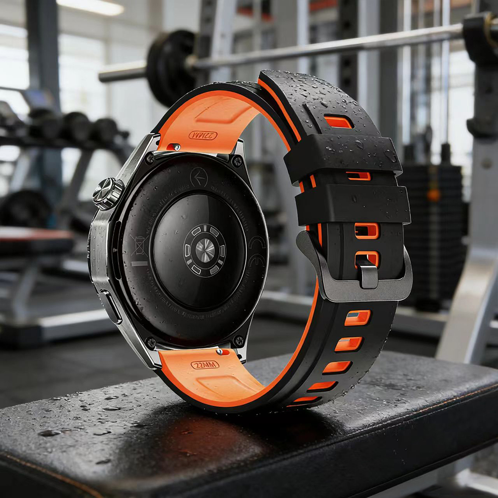 22mm Silicone Wrist Strap For  - مراجعة Titan Watches Smartwatch وسعره