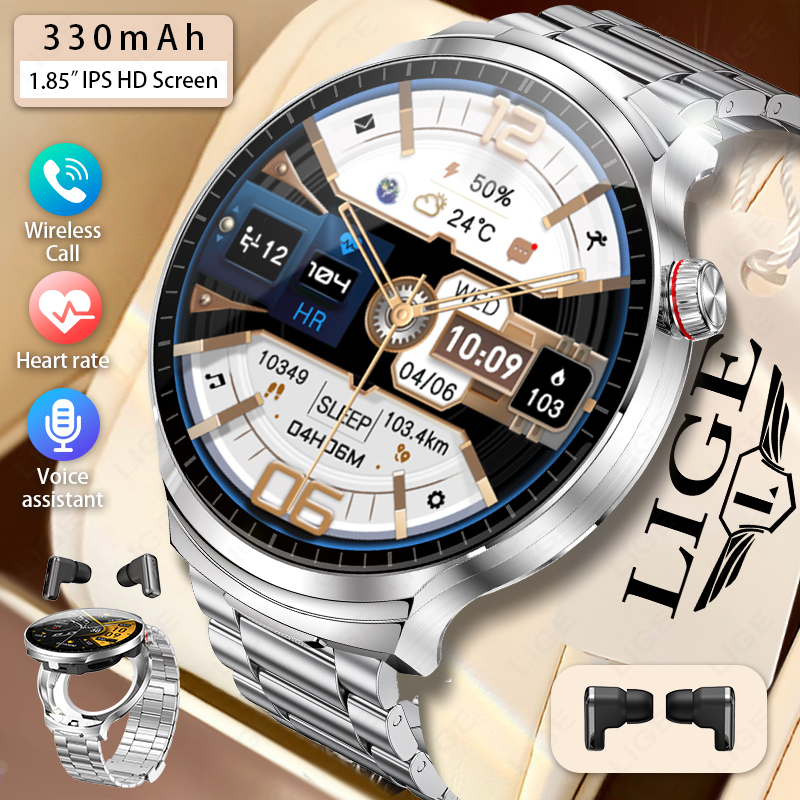 New Smart Watch Men TWS 2-in-1 - مراجعة Smartwatch Noise Watches For Men وسعره