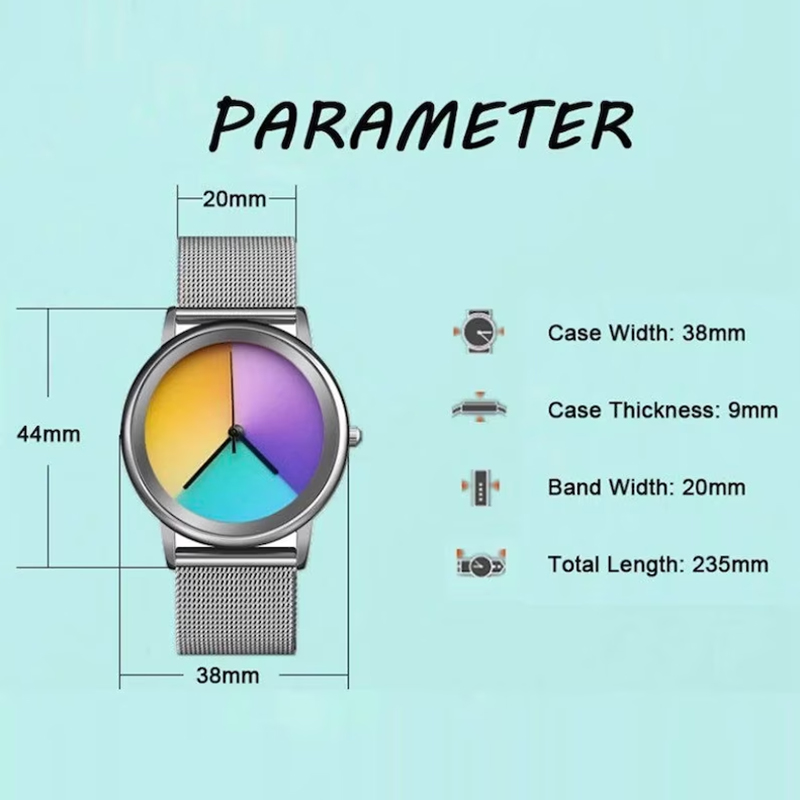New Unique Women Watch Fashion - مراجعة Anti-Magnetic Watch وسعره