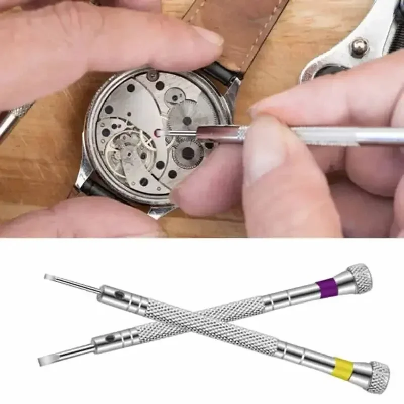 5pcs/set 0.8-1.6mm Steel Screw - مراجعة Watchmaker Screwdriver وسعره