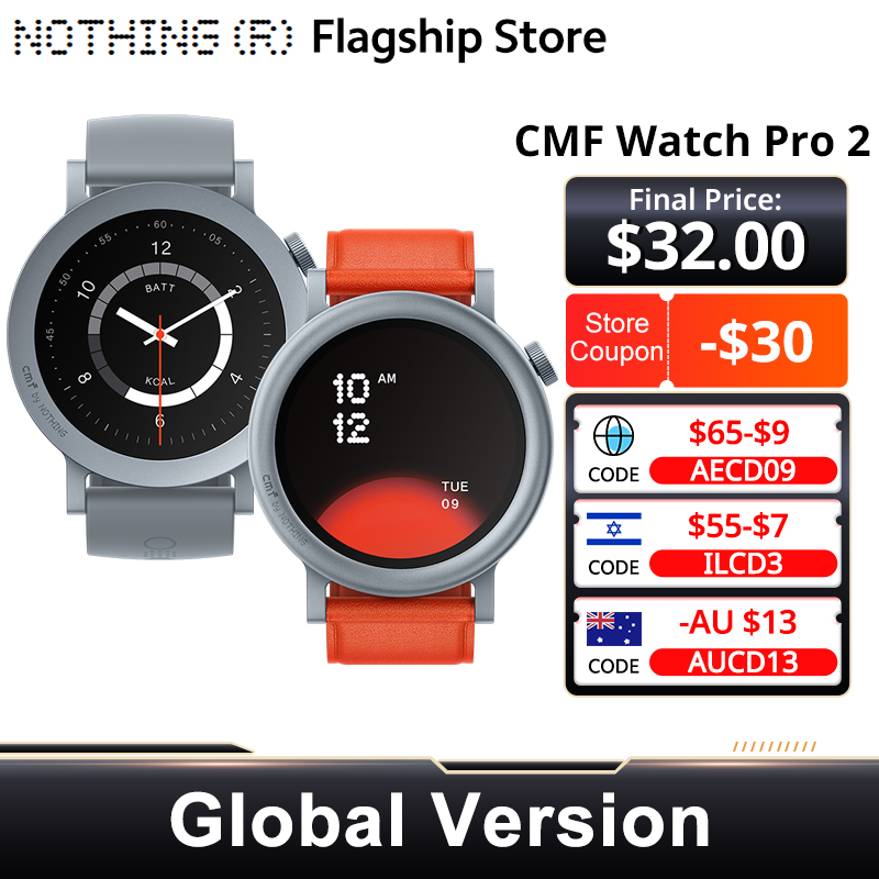 CMF by Nothing Global Version  - مراجعة Timex Watches Smartwatch وسعره