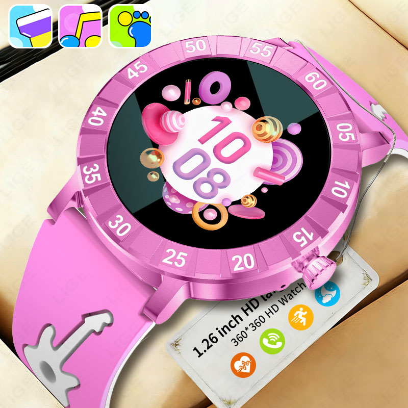 LIGE Girls Smart Watch SOS Chi - مراجعة Smartwatch Watches Useful Gift For Boys وسعره