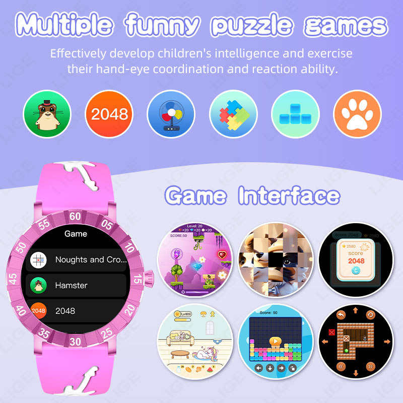 LIGE Girls Smart Watch SOS Chi - مراجعة Smartwatch Watches Useful Gift For Boys وسعره