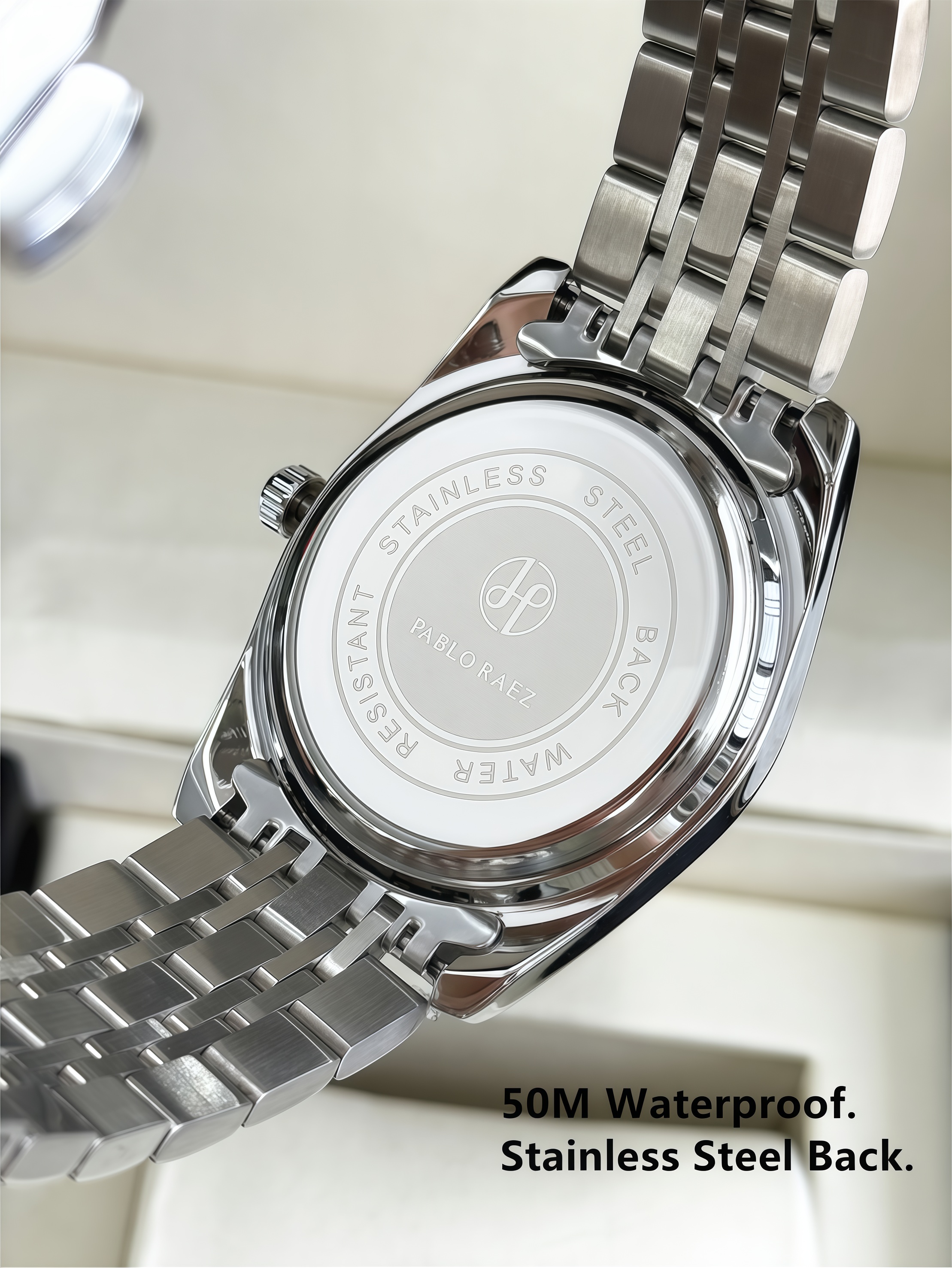 PABLO RAEZ Men Watch Real shot - مراجعة Smartwatch Watches Brands For Men وسعره