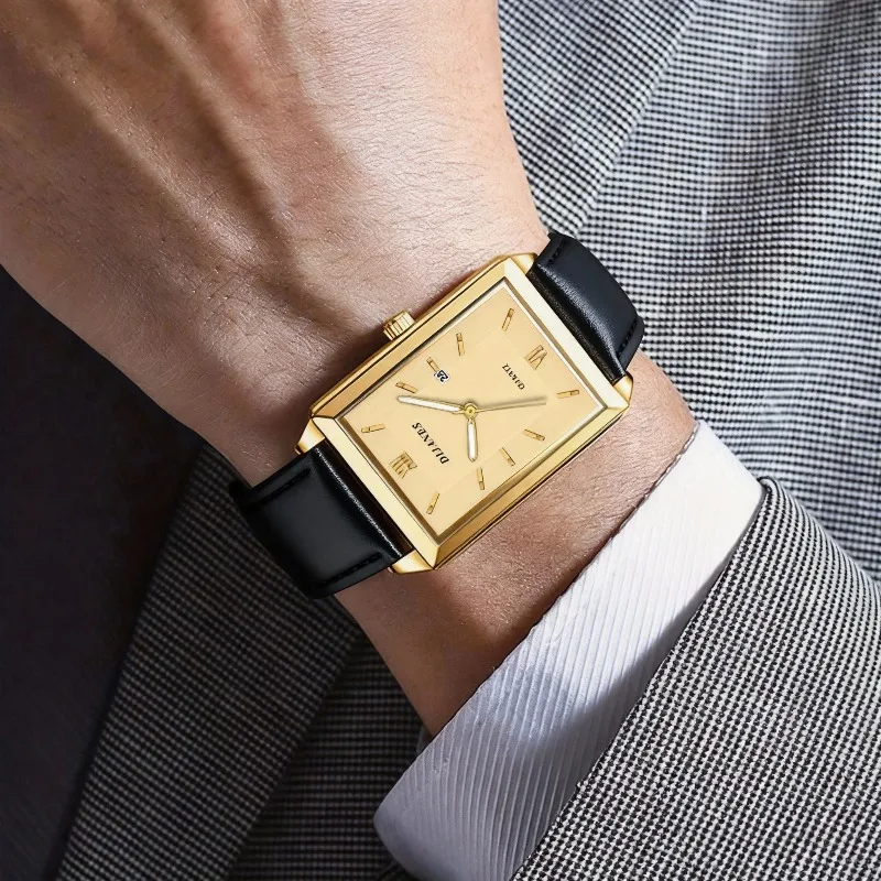 Casual Leather Men's Watches F - مراجعة Smartwatch Watches Brands For Men وسعره