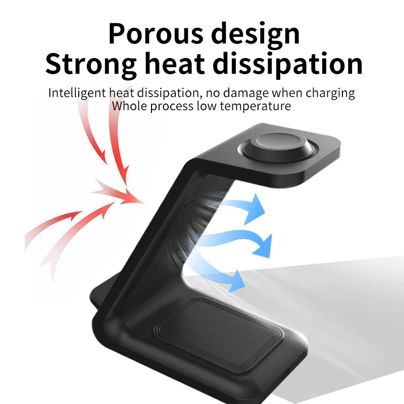 30W 3 In 1 Wireless Charger  S - مراجعة Watch Xs8 وسعره