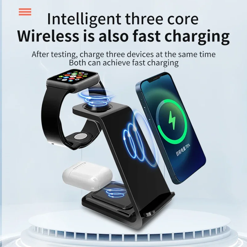 30W 3 In 1 Wireless Charger  S - مراجعة Watch Xs8 وسعره