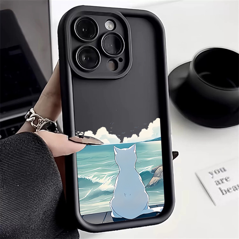 Cute Cat Watching the Sea Phon - مراجعة Watch Xs8 وسعره