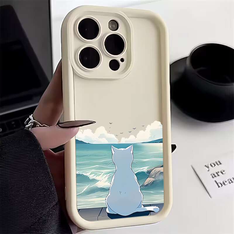 Cute Cat Watching the Sea Phon - مراجعة Watch Xs8 وسعره