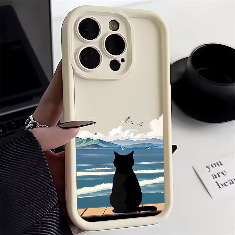 Cute Cat Watching the Sea Phon - مراجعة Watch Xs8 وسعره