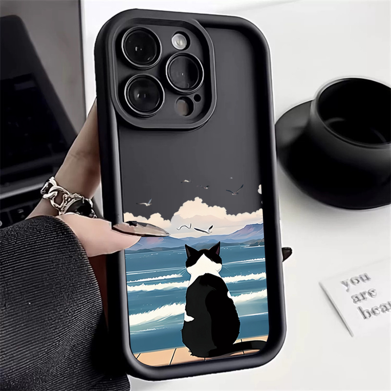 Cute Cat Watching the Sea Phon - مراجعة Watch Xs8 وسعره