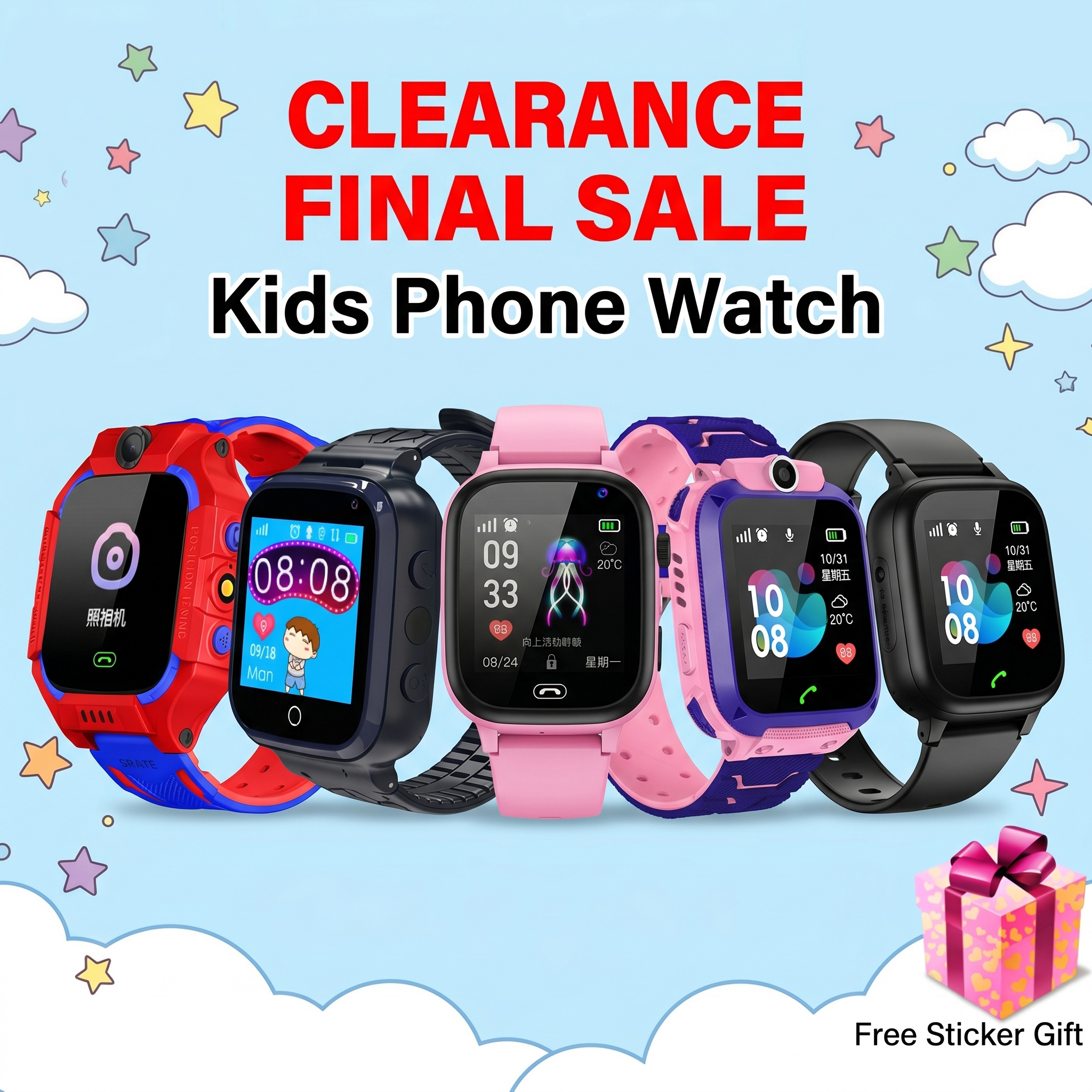 Kids Smart Watch GPS Tracker L - مراجعة Smartwatch Watches Birthday Gift For Boys With Gps وسعره