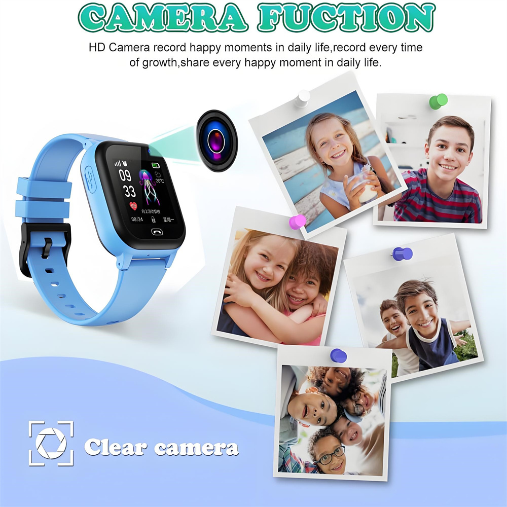 Kids Smart Watch GPS Tracker L - مراجعة Smartwatch Watches Birthday Gift For Boys With Gps وسعره