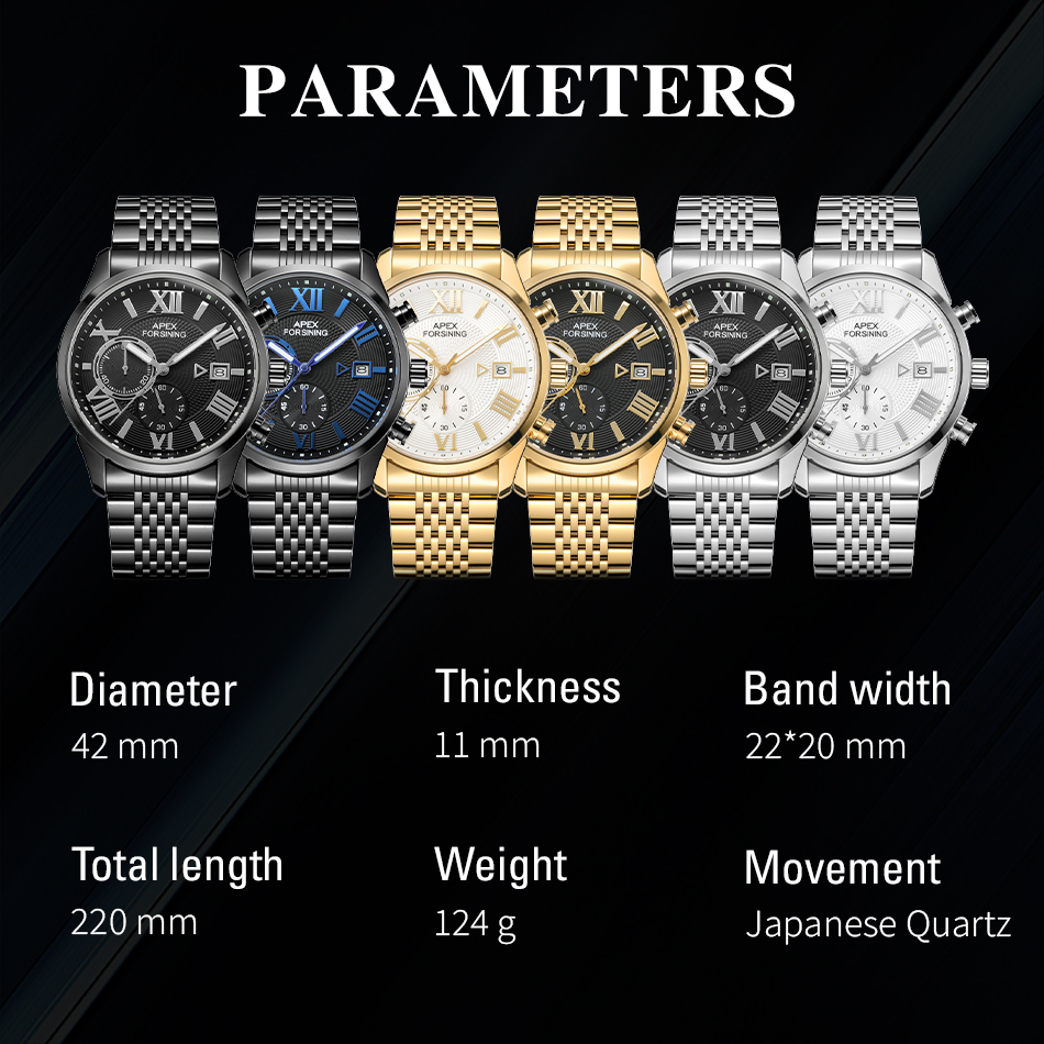 Forsining AF2502S Luxury Brand - مراجعة Smartwatch Watches Brands For Men وسعره
