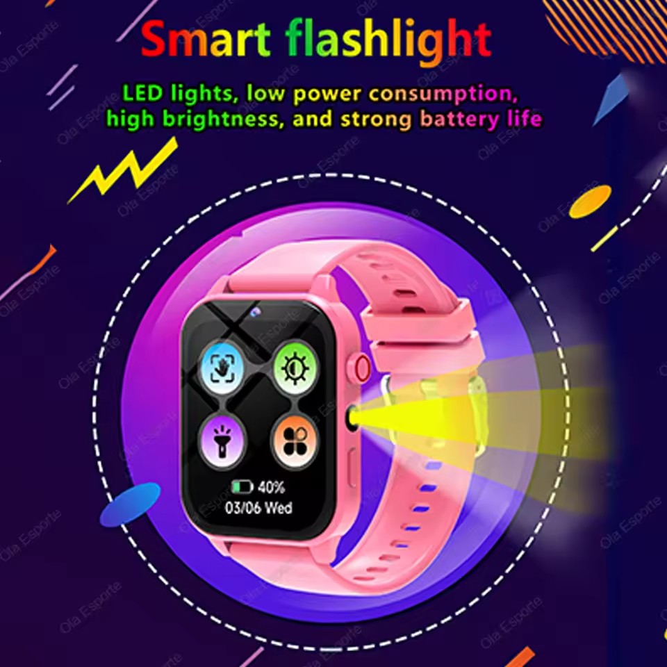100+ Game SmartWatch Kid Child - مراجعة Smartwatch Watches For Kid Boy With Alarm وسعره
